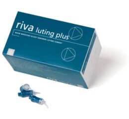 riva Luting Plus - fixační cement, 50ks kapsle