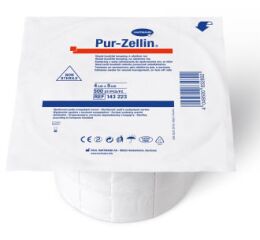 Pur-Zellin buničité čtverečky nesterilní 4x5cm