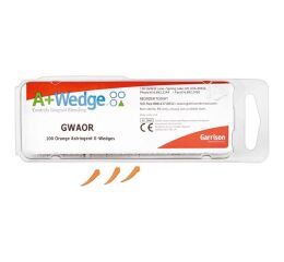 A+Wedge - klínky, 100ks střední oranžové