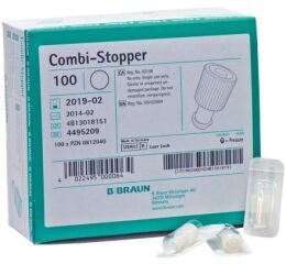 Combi-Stopper - uzávěry, 100ks bílé