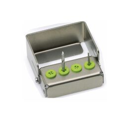 Stojánek na 4 vrtáčky, zelený