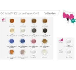Initial IQ Lustre Paste One Enamel Effect Orange L