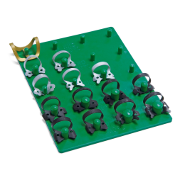 KKD TriColor kofferdam spony, sortiment