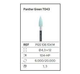 Panther Green Torpedo T043