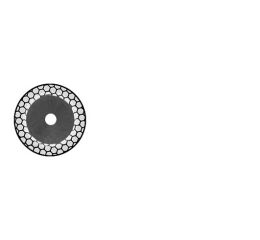 Diamant disk strip 140