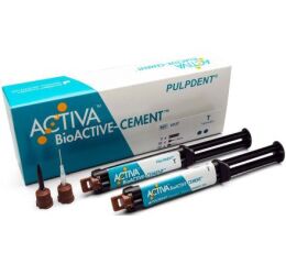 Activa Bio-Active Cement, 2x5ml translucentní