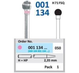 HORICO tvrdokovová fréza - kulička 5,0mm
