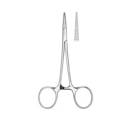 Jehelec Halsted-Moquito 14cm, rovný