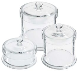 Nádoba na vatové produkty, 120x120mm