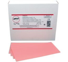 Tribos H base plate hard wax gingiva 1,5 mm