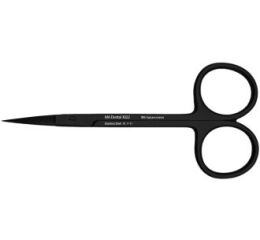 Nůžky IRIS 11,5cm rovné černé titanové