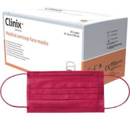 Clinix - ústenky s gumičkou, 50ks vínové