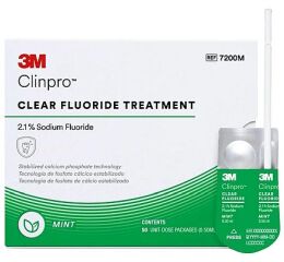 Clinpro Clear Fluoride Treatment máta, 50ks
