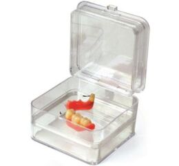 Plastové krabičky s membránou 7,5x7,5 cm, 10ks