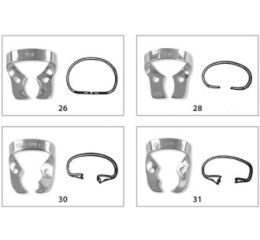 Fit Kofferdam spona bez křidélek č.31