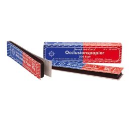 Arti-Check artikulační papír listy modré/červené