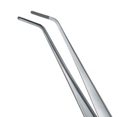 Tissue Pliers Cushing PermaSharp angled 45° 18cm