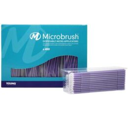 Microbrush Plus - aplikátory, regular fialové