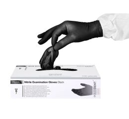 POLODENT nitrilové rukavice černé