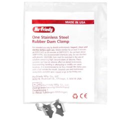 Rubber Dam spona 12A-G straight right UK molar