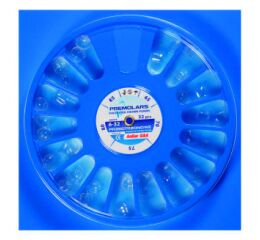 Korunky transparentní premolárové 32ks