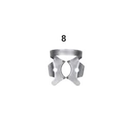 Spona kofferdam horní molar 8