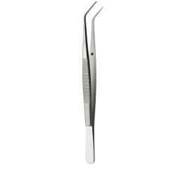 Pinzeta Crane-Kaplan, levá zahnutá, 1-2, 15 CM
