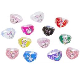 Prstýnky se zajíčky, 100ks