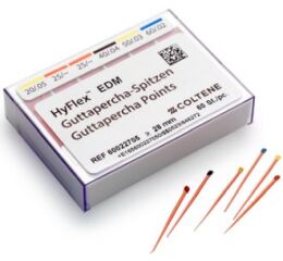 Guttaperčové čepy Hyflex EDM ISO20