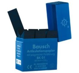 Artikulační papír I-200µ modrý 300ks krabička