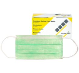 YELLOW POINT ústenky na gumičku, zelené