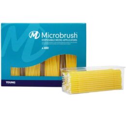 Microbrush Plus - aplikátory, jemné žluté