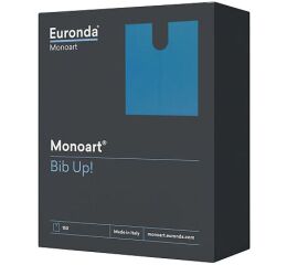 Podbradníky Monoart Bib Up! lagunově modré