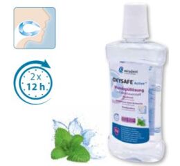 Oxysafe Active +F ústní voda, 500ml