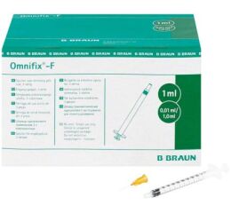 Omnifix-F Duo - stříkačky vč. jehly, 100ks