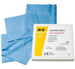 R&S Dental Dam Non-Latex střední 20ks