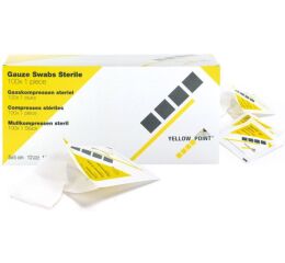YELLOW POINT Gáza sterilní 5 x 5 cm