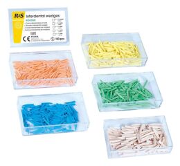 R&S Klínky, 100ks tyrkysové (vel. XS)