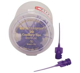 Capillary Tips kanyly 0,35mm, 20ks fialové