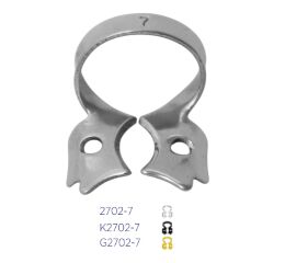 Kofferdamová spona 7 - dolní molar