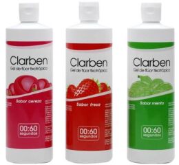 Clarben - fluoridační gel, 500ml třešeň
