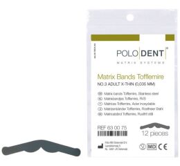 Matrix Bands Tofflemire No. 3 Adult X-Thin 0,035 m