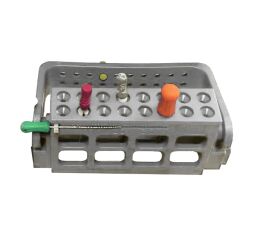 Stojánek na endo nástroje pro 16ks,  Grey