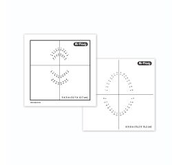 Rubber Dam Template European Norm, universal