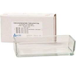 Tácek na nástroje z transparentního skla 2