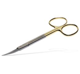 Nůžky IRIS tvrdokovové zahnuté