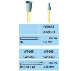 Dia-Komp Diamond Polisher kalíšek Fine
