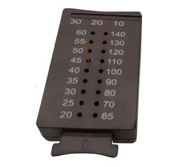 Řezačka guttaperčových čepů, Brown