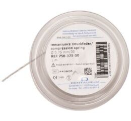 Remanium compression spring drát