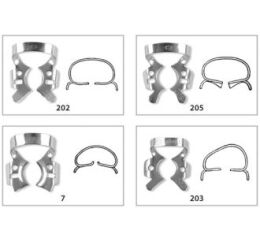 Fit Kofferdam spona s křidélky č.203